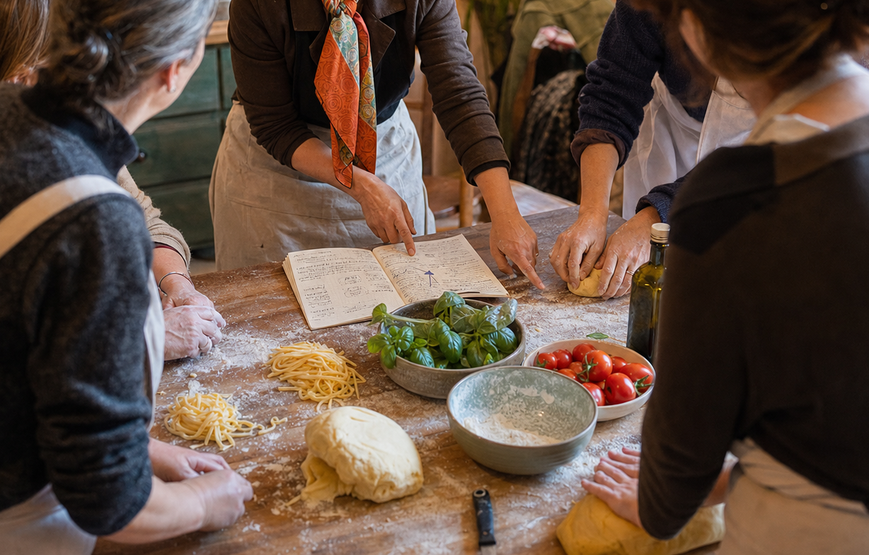 Atelier cuisine italienne Amunì